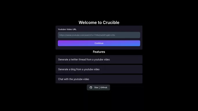 Crucible — бесплатная нейросеть   для SMM. 