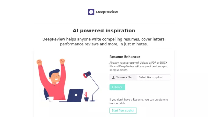 DeepReview — бесплатная нейросеть   помогающая в управлении персоналом. 