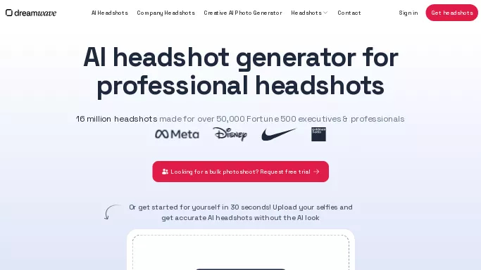 AI Headshot Generator — платная нейросеть   для редактирования изображений,  для создания изображений. Бесплатная версия с ограниченным функционалом, есть платные тарифы.