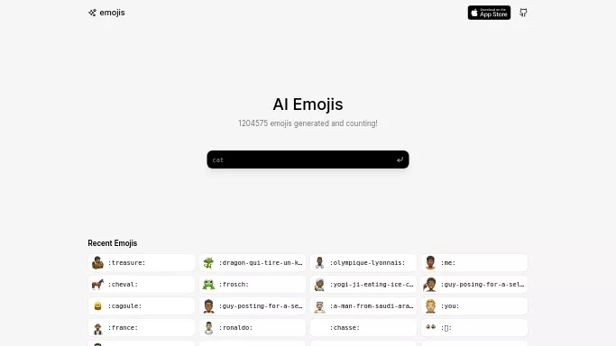 AI Emojis Generator — бесплатная нейросеть   для развлечений,  для создания изображений. 