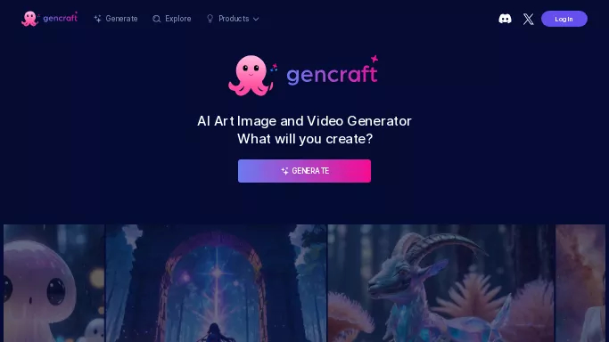 Gencraft — бесплатная нейросеть   для создания изображений. Бесплатная версия с ограниченным функционалом, есть платные тарифы.