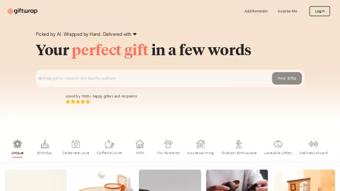 Giftwrap — бесплатная нейросеть  — полезные ИИ. 