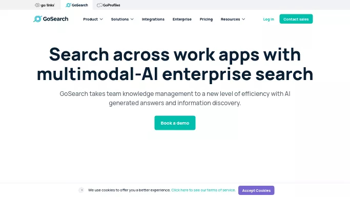 GoSearch AI — платная нейросеть   для поиска. Бесплатная версия с ограниченным функционалом, есть платные тарифы.