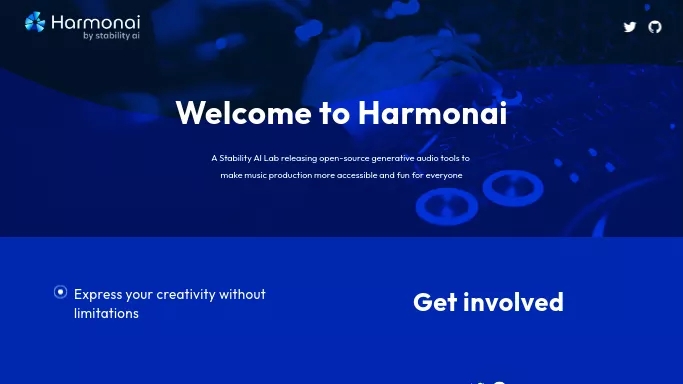 Harmonai — бесплатная нейросеть   для создания музыки. 
