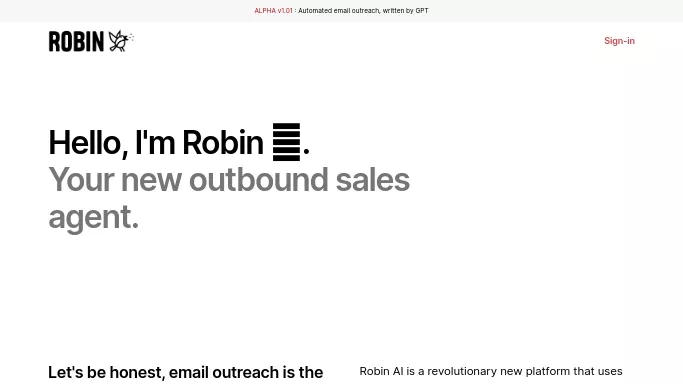 Robin AI — платная нейросеть   для работы с электронной почтой,  для маркетинга. Бесплатная версия с ограниченным функционалом, есть платные тарифы.
