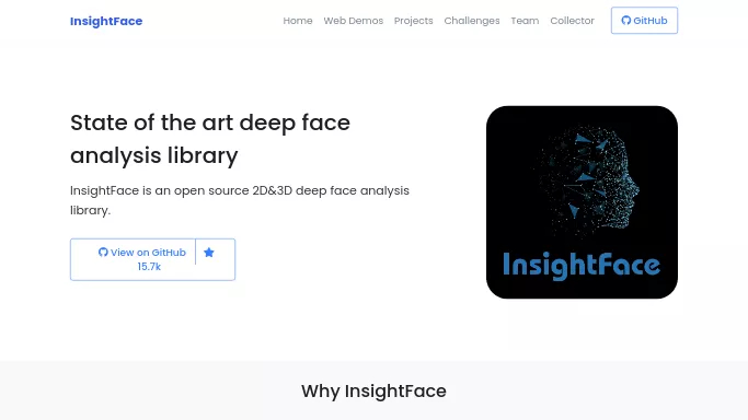 InsightFace — бесплатная нейросеть   для 3D и анимации,  для создания аватаров и цифровых 3D персонажей. 