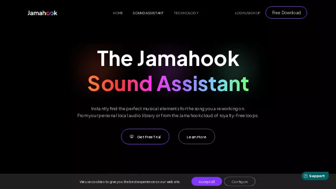 Jamahook — платная нейросеть   для создания музыки. 