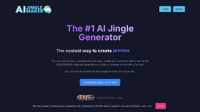 AI Jingle Generator — платная нейросеть   для создания музыки. Бесплатная версия с ограниченным функционалом, есть платные тарифы.