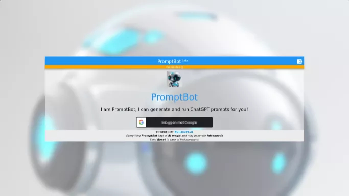 PromptBot — бесплатная нейросеть   для генерации промптов. Бесплатная версия с ограниченным функционалом, есть платные тарифы.