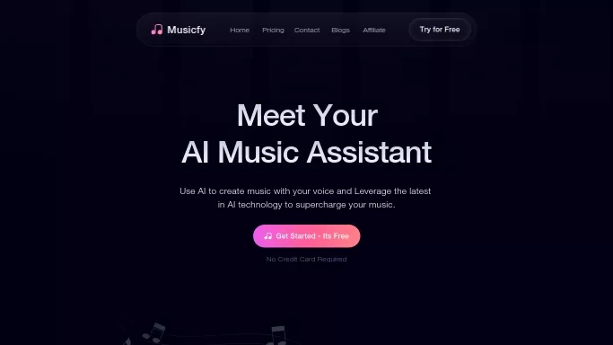 Musicfy — бесплатная нейросеть   для создания музыки. Бесплатная версия с ограниченным функционалом, есть платные тарифы.