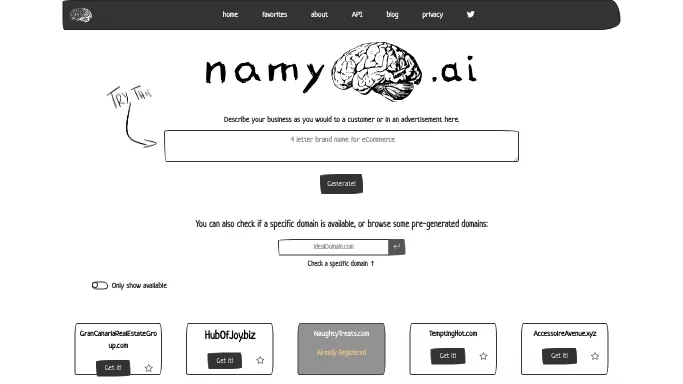 Namy ai — бесплатная нейросеть   для маркетинга. 