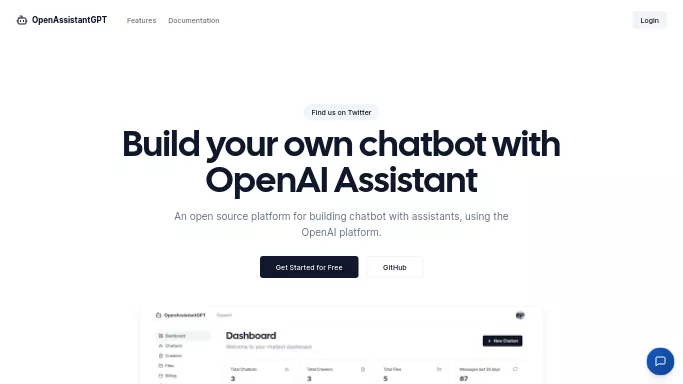 OpenAssistantGPT — бесплатная нейросеть   — чат-бот. Бесплатная версия с ограниченным функционалом, есть платные тарифы.