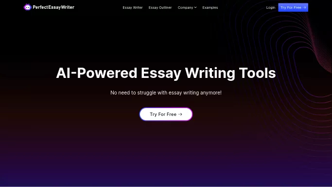 PerfectEssayWriter AI — бесплатная нейросеть   для помощи в образовании,  для написания текста. Бесплатная версия с ограниченным функционалом, есть платные тарифы.