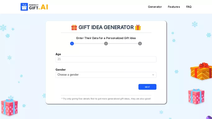 PerfectGift — бесплатная нейросеть  — полезные ИИ,  для маркетинга,  для SMM. 