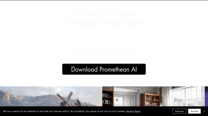 Promethean AI — бесплатная нейросеть   для 3D и анимации. Бесплатная версия с ограниченным функционалом, есть платные тарифы.