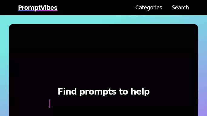Prompt Vibes — бесплатная нейросеть   для генерации промптов. 