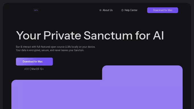 Sanctum AI — бесплатная нейросеть  , модели LLM,  для написания текста. 