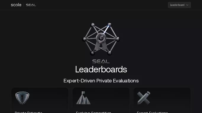 SEAL Leaderboards — бесплатная нейросеть  , модели LLM. 