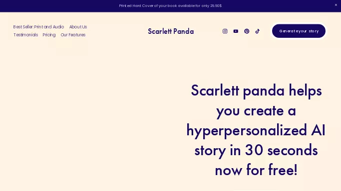 Scarlett Panda — платная нейросеть   для сторителлинга. 