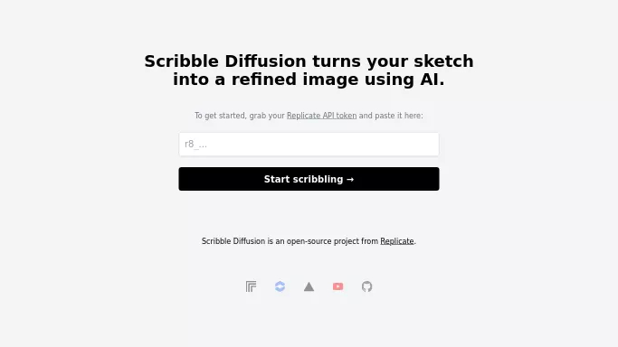 Scribble Diffusion — бесплатная нейросеть   для редактирования изображений,  для дизайна. 