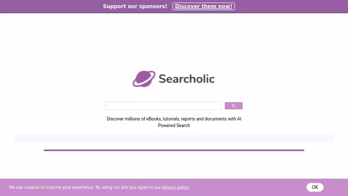 Searcholic — бесплатная нейросеть   в образовании,  для поиска. 