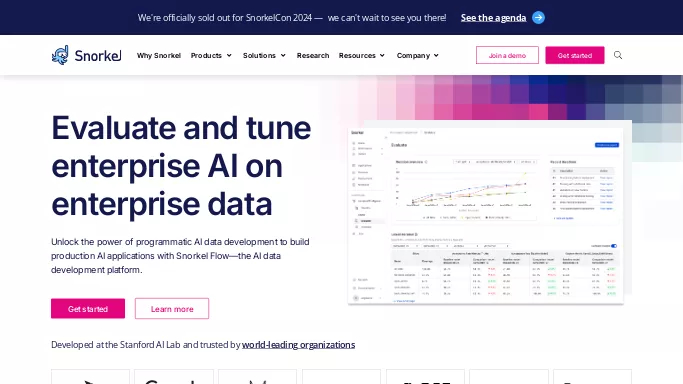 Snorkel AI — платная нейросеть  , автономные ИИ (AGI). 