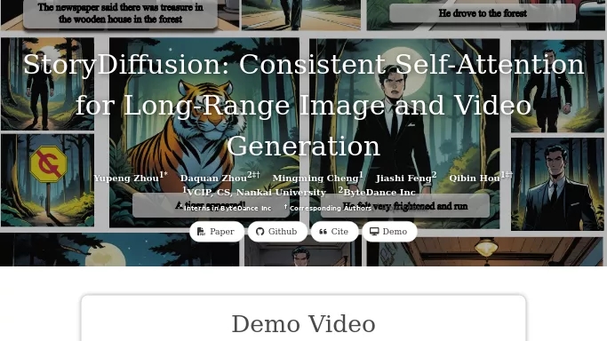 StoryDiffusion — бесплатная нейросеть   Open Source,  для создания изображений. 