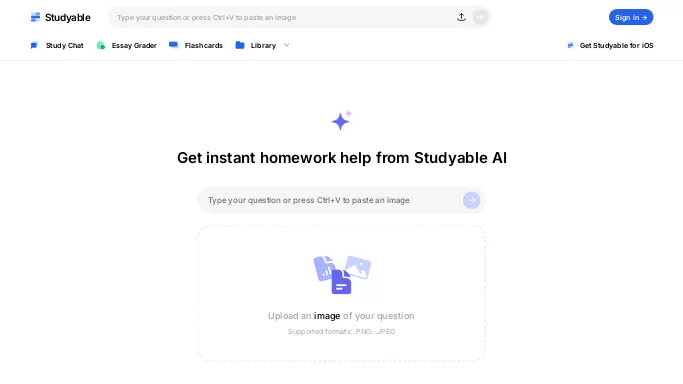 Studyable — бесплатная нейросеть   для помощи в образовании,  для научно-исследовательской деятельности. Бесплатная версия с ограниченным функционалом, есть платные тарифы.