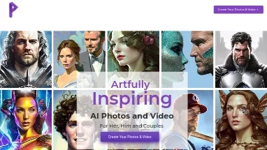 Нейросеть AI Photos - Аватары и цифровые 3D персонажи