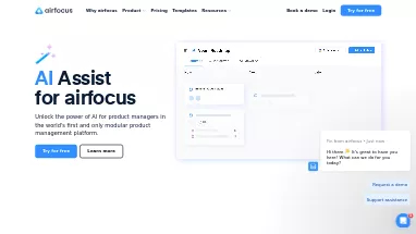 Нейросеть AI Assist by airfocus - Копирайтинг