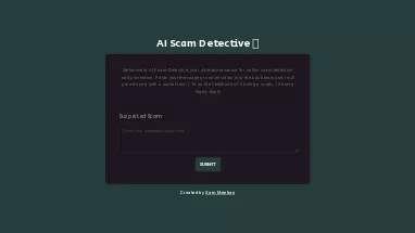 Нейросеть AI Scam Detective - Определение ИИ,Копирайтинг