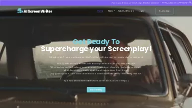 Нейросеть AI Screenwriter - Сторителлинг