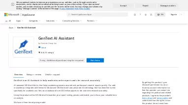 Нейросеть GenText AI Assistant for MS Word - Генерация текста