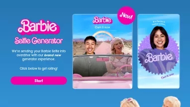 Нейросеть Barbie Selfie Generator - Развлечения,Мода