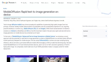 Нейросеть MobileDiffusion by Google - Генерация изображений,Скоро релиз