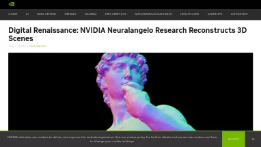 Нейросеть Neuralangelo by NVIDIA - Скоро релиз