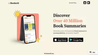 Нейросеть BooksAI - Образование,Суммаризация текста,Продуктивность