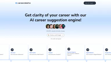 Нейросеть CareerDekho AI - Маркетинг,Управление персоналом