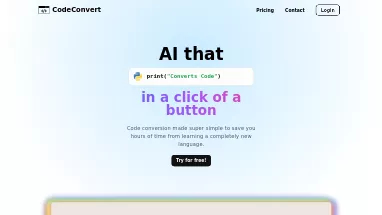 Нейросеть CodeConvert AI - Разработка ПО