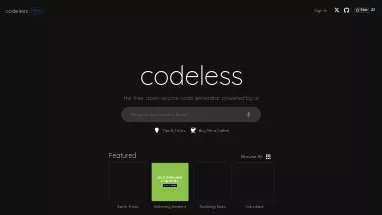 Нейросеть CodelessAI - Разработка,No Code/Low Code