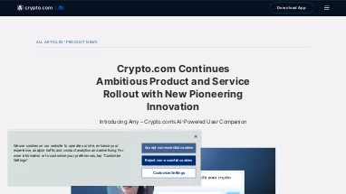 Нейросеть Amy by Crypto.com - Финансы