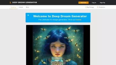 Нейросеть Deep Dream Generator - Генерация изображений