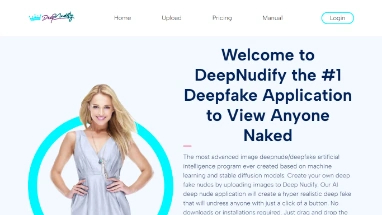 Нейросеть DeepNudify - Раздеть девушку (18+)