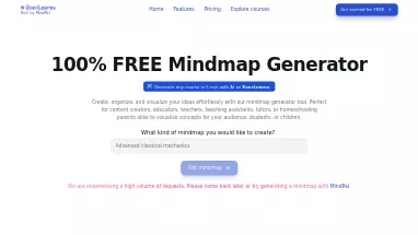 Нейросеть Mindmap Generator - Образование,Продуктивность