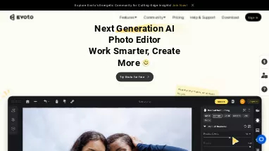 Нейросеть Evoto AI - Редактирование изображений
