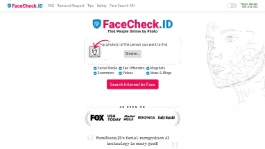 Нейросеть FaceCheck ID - Определение ИИ,Копирайтинг