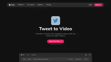 Нейросеть Tweet to Video - SMM,Генерация видео