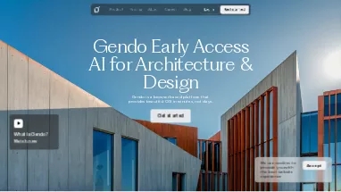 Нейросеть Gendo AI - Недвижимость и архитектура