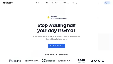 Нейросеть Inbox Zero - E-mail