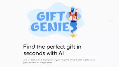 Нейросеть Giftgenie AI - Полезные ИИ